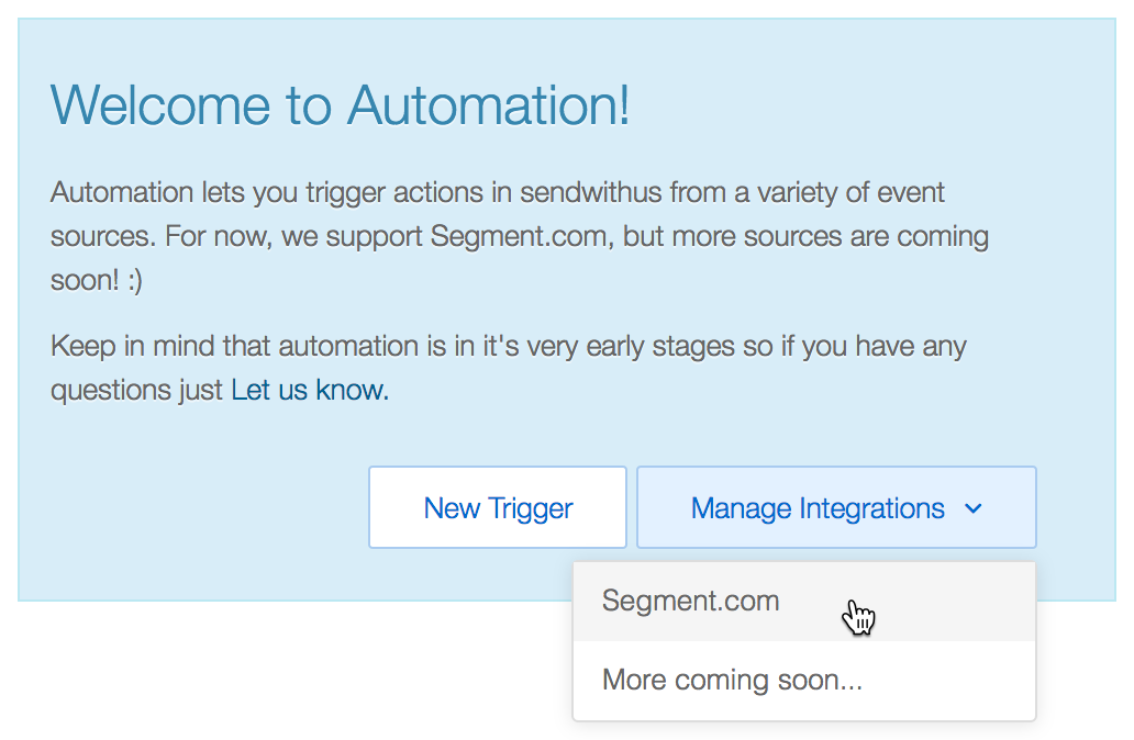 Segment Trigger