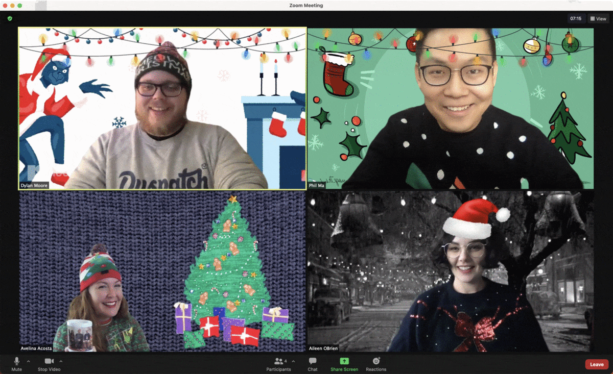 support holiday picture