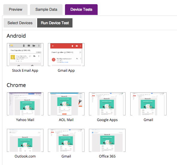 Device Results