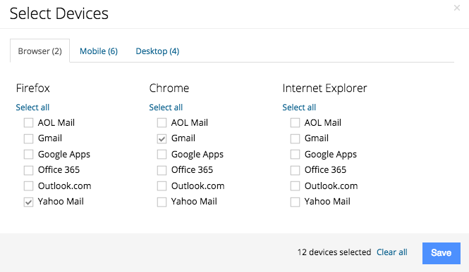 Select Devices